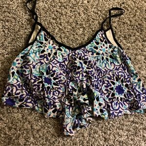 Flowy crop top